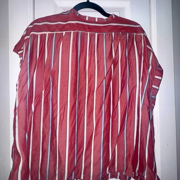 Universal Thread Striped Button-Up Blouse | XXL | Gently Used - Picture 5 of 5